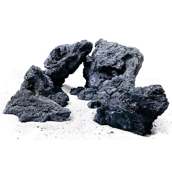 Wio Darwin Black Lava Stone Standard Box 10kg