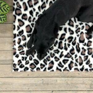 Soul Pet Non-Slip High Grade Vet Bedding Leopard 51x75cm