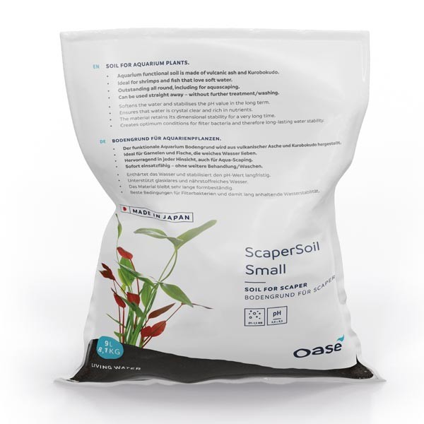 Oase ScaperSoil Small Black 9 Litres