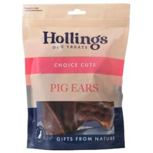 Hollings Pig Ears 2 Pack Dog Treats