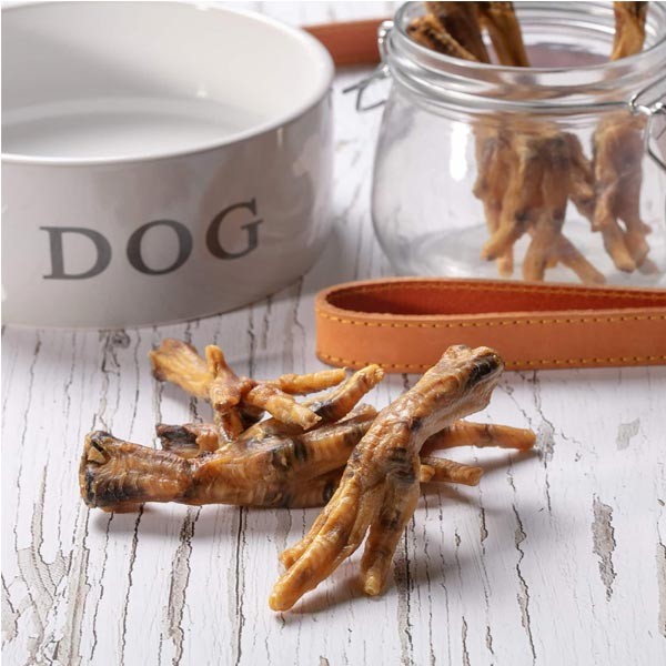 Hollings Chicken Feet 100g Dog Treats