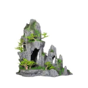 Aqua One Grey Landscape Scenic Rock Formation Large Aquarium Ornament