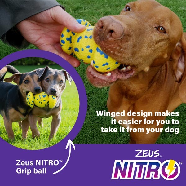 Zeus & Zoe Nitro Grip Ball Large 12.4cm