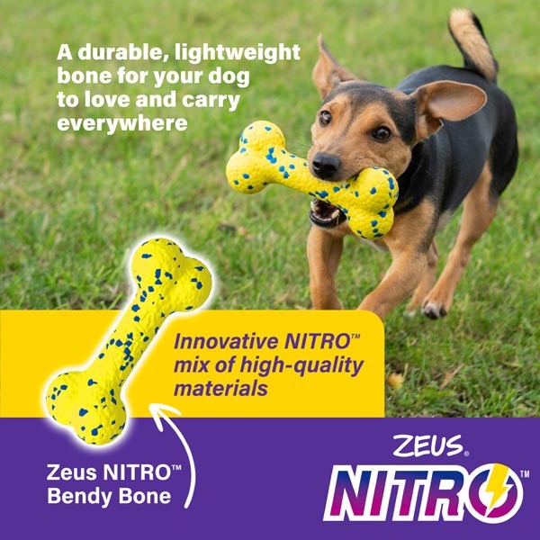 Zeus & Zoe Nitro Bendy Bone 16cm